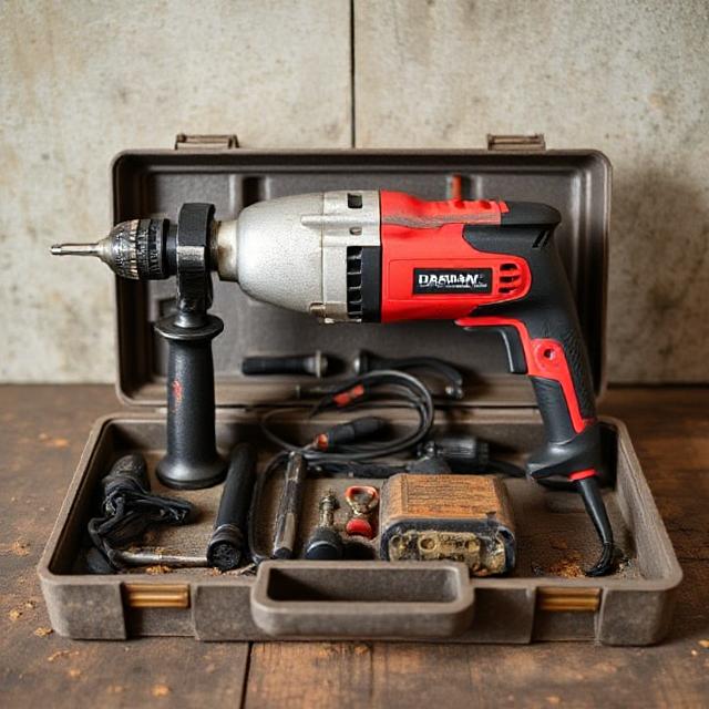 Heavy-duty hammer drill for rent